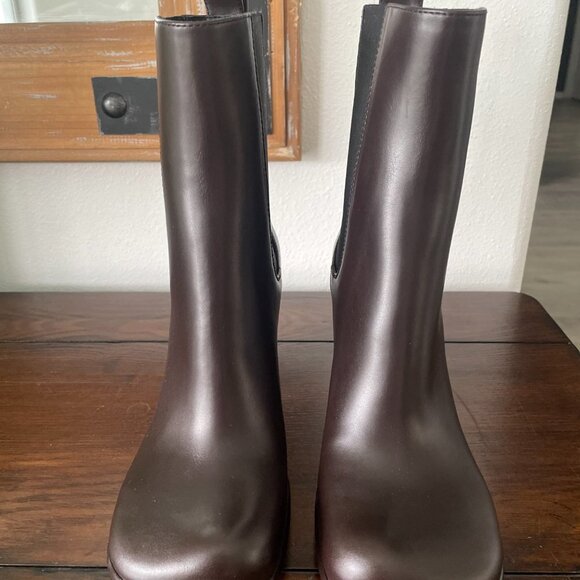 BOTTEGA VENETA 677271 Women's Brown Leather Storm Ankle Boots, 36.5 37.5 39.5 - Picture 5 of 12